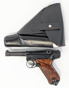 West German Erma-Werke Mod KGP 68A Baby Luger 9mm kurz / .380 ACP Semi Auto Pistol w/ Holster