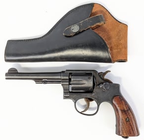 Military Smith & Wesson Model 10 .38 S&W Double Action Revolver
