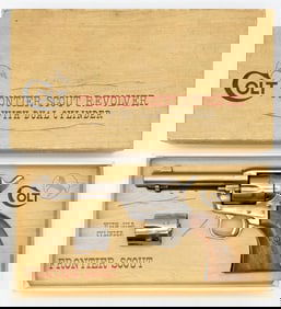 Colt Frontier Scout .22 WMR / .22 Mag Single Action Revolver w/ Box & .22 LR Cylinder