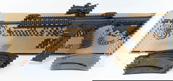 Smith & Wesson Model M&P15-22 .22 LR Semi Auto Rifle w/ Box