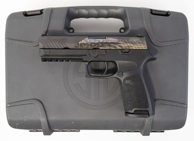 Sig Sauer Pheasants Forever P320 9mm Semi Auto Pistol w/ Case