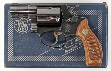 Smith & Wesson Model 36 Chiefs Special .38 Special Revolver w/ Box