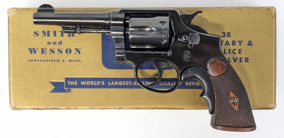 Smith & Wesson Model 10 Military & Police .38 Spl Revolver w/ Box