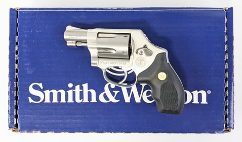 Smith & Wesson Model 637-2 Performance Center Wyatt Deep Cover Gun Smoke .38 Spl Revolver