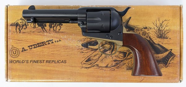 A. Uberti Model 1873 Cattleman .357 Mag Single Action Revolver w/ Box