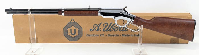 A. Uberti Model 2200 Silver Boy .22 LR Lever Action Carbine w/ Box