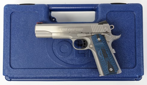 Colt Competition Series Gov. .38 Super Semi Auto Pistol w/ Case