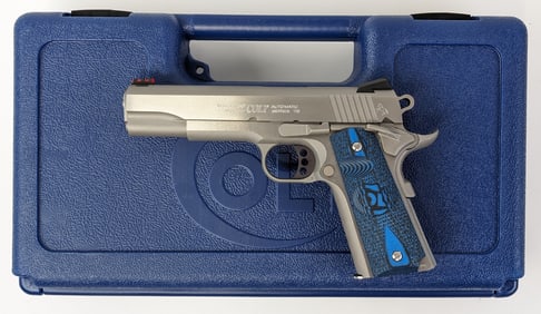 Colt Competition Series Gov. 9mm Semi Auto Pistol w/ Case