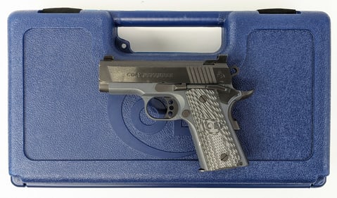 Colt Defender Lightweight 9mm Semi Auto Pistol w/ Case