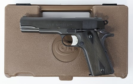 Colt M1991A1 Mk IV Series 80 .45 ACP Semi Auto Pistol w/ Case