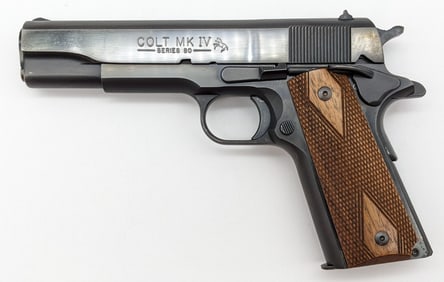 Colt MK IV Series 80 Government .45 ACP Semi Auto Pistol