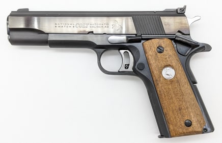 Colt National Match 1911 .45 ACP Semi Auto Pistol