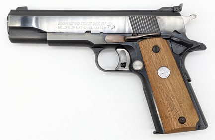 Colt MK IV Series 80 Gold Cup National Match .45 ACP Semi Auto Pistol