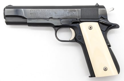 Colt MK IV Series 70 Government .45 ACP Semi Auto Pistol w/ Case