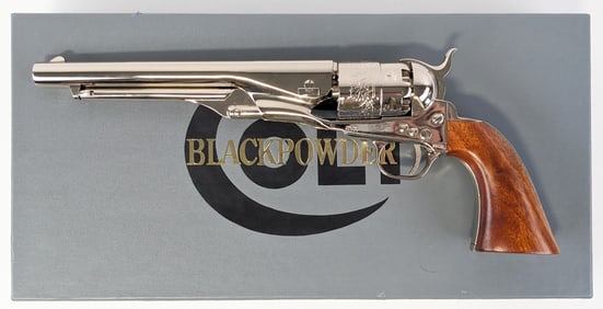 NIB Colt Signature Series Model 1860 Army .44 Cal Black Powder Revolver
