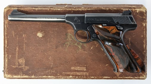 Colt Woodsman Target Model .22 LR Semi Auto Pistol w/ Box