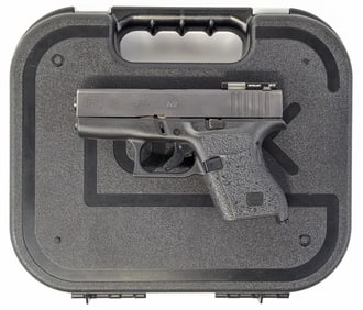 Glock 43 9mm Semi Auto Pistol w/ Case