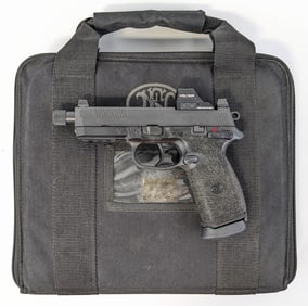 Custom FN FNX-45 Tactical .45 ACP Semi Auto Pistol w/ Case