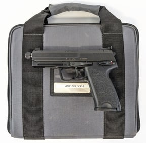 H&K USP Tactical .45 ACP Semi Auto Pistol w/ Soft Case