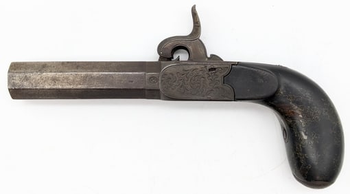 Antique .65 Cal Percussion Pistol