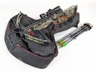 Parker Bros Thunder Hawk 160lbs Draw Crossbow w/ Case