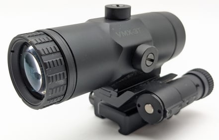 Vortex VMX-3T 3x Red Dot Magnifier w/ Flip Over Mount
