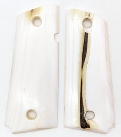 Custom Mother of Pearl 1911 Compact Grips