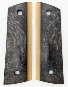 Custom Maple & Acrylic 1911 Full Size Grips