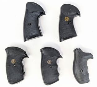 (5) Pachmayr Smith & Wesson Model Revolver Rubber Grips
