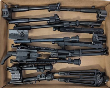 (8) Various Brand & Style Adjustable Bi-Pods