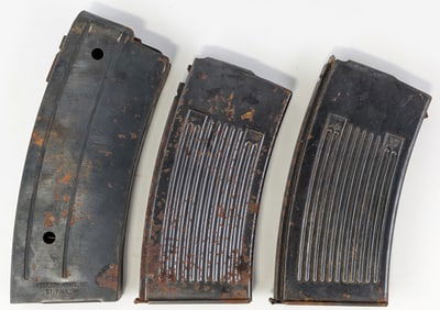 (2) 25 Rnd & (1) 30 Rnd Egyptian Hakim Magazines