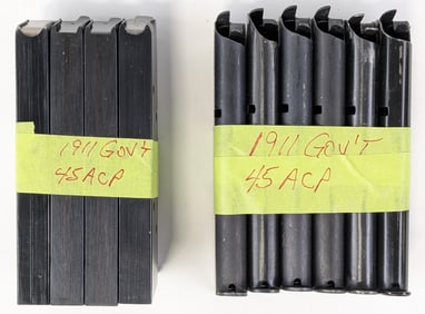 (10) Various Brand M1911 .45 ACP Magazines