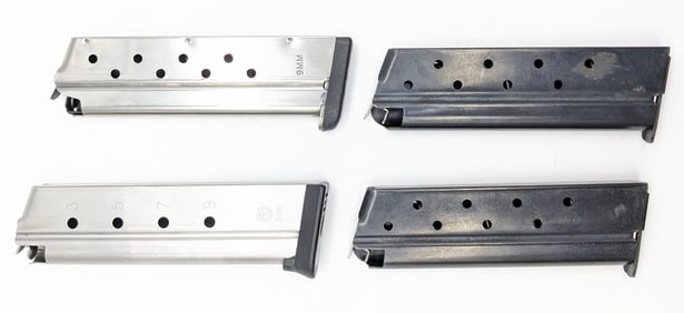 (4) M1911 9mm Magazines