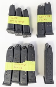 (10) Various Model Glock Magazines