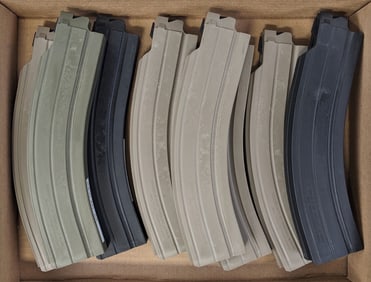 (8) Smith & Wesson M&P15-22 .22 LR 35 Round Magazines