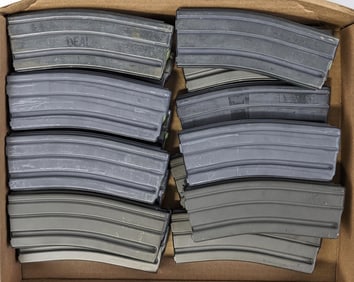 (15) Various Brand Steel AR-15 5.56mm / .223 Rem Magazines