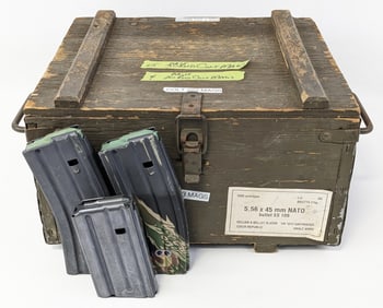 (19) Various Brand Steel AR-15 5.56mm / .223 Rem Magazines