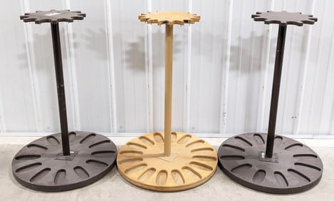 (3) 12 & 15 Gun Rotating Racks