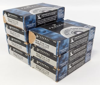 35 Rnd Federal 16 Ga 2-3/4in 4/5oz Rifled HP Slug Shotgun Shells