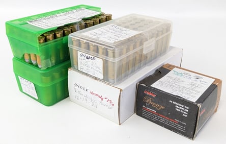 200 Rnd Reloaded .44 WCF / .44-40 Win Cartridges