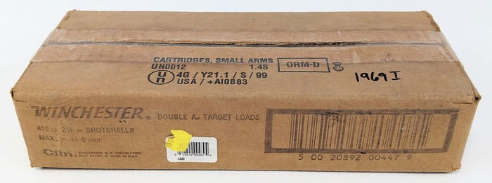 250 Rnd Winchester .410 Ga 2-1/2in Shotgun Shells