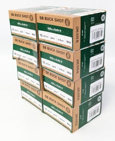 200 Rnd Sellier & Bellot 12 Ga 2-3/4in 00 Buck Shotgun Shells