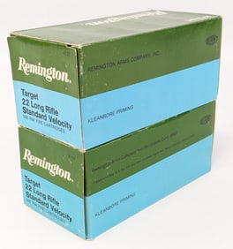 1000 Remington .22 LR Target SP Cartridges