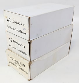 150 Rnd Winchester .45 Long Colt SP Cartridges