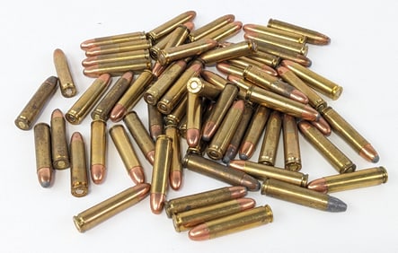 65 Rnd Various Brand .30 Carbine SP and FMJ Cartridges