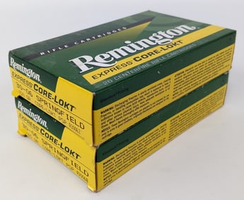 40 Rnd Remington .30-06 150gr & 165gr Core-Lokt PSP Cartridges