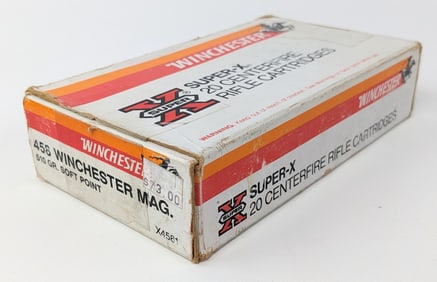20 Rnd Winchester .458 Win Mag 510gr SP Cartridges