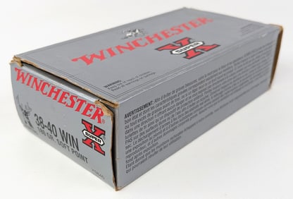 50 Rnd Winchester .38-40 Win 180gr Soft Point Cartridges