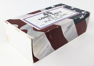 50 Rnd Professionally Reloaded .45 Long Colt Soft Point Cartridges