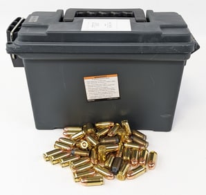 350 Rnd Various Brand .45 ACP Cartridges w/ Ammo Can